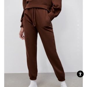 Zara Plush Jogging Pants